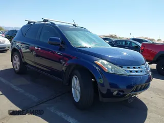 2005 Nissan Murano SL z VIN JN8AZ08T45W310928, wystawiony jako IAAI lot #42333069 z przebiegiem 199 372 mil mil oraz . Historia ofert i sprzedaży dostępna na DreamBid. Obrazek 1.