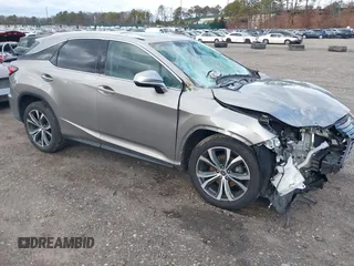 2019 Lexus RX 350 with VIN 2T2BZMCA4KC208459, listed as a IAAI auction lot 41141438 with 39,349 mi miles and . Bid and sale history available at DreamBid. Image 1.