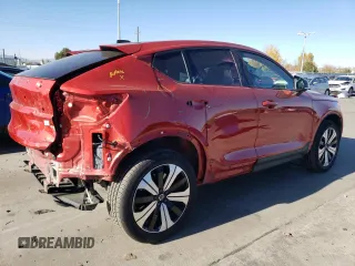 2023 Volvo C40 Recharge Pure Electric Plus with VIN YV4ED3GL6P2029879, listed as a Copart auction lot 78154264 with 32,277 mi miles and Salvage Title. Bid and sale history available at carsss.com. Image 3.