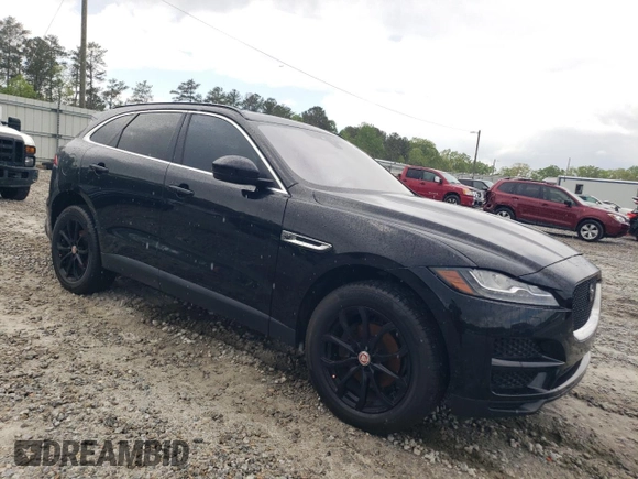 2018 Jaguar F-Pace 20d Prestige with VIN SADCK2FN5JA269472, listed as a Copart auction lot 52855415 with 54,329 mi miles and Clean Title. Bid and sale history available at DreamBid. Image 4.