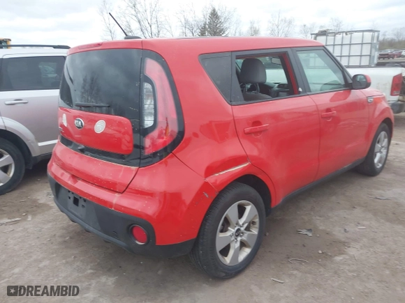 2019 Kia Soul with VIN KNDJN2A29K7686602, listed as a IAAI auction lot 41997066 with 122,125 mi miles. Bid and sale history available at carsss.com. Image 4.
