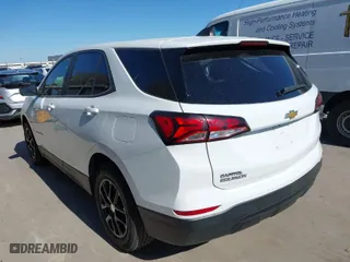 2022 Chevrolet Equinox LS with VIN 3GNAXHEV7NS107864, listed as a IAAI auction lot 41807342 with 25,054 mi miles. Bid and sale history available at carsss.com. Image 3.