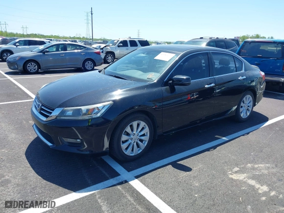 2015 Honda Accord Sedan EX-L with VIN 1HGCR2F84FA168076, listed as a IAAI auction lot 41983408 with 209,007 mi miles. Bid and sale history available at carsss.com. Image 17.