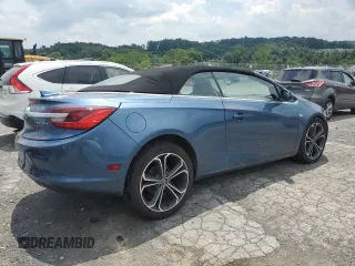 2017 Buick Cascada with VIN W04WG3N53HG018548, listed as a Copart auction lot 64110975 with 59,973 mi miles and Salvage title. Bid and sale history available at DreamBid. Image 3.
