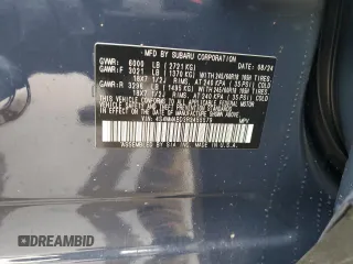 2024 Subaru Ascent Premium with VIN 4S4WMABD3R3455579, listed as a Copart auction lot 82905264 with 1,575 mi miles and Salvage title. Bid and sale history available at DreamBid. Image 13.