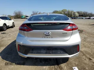 2018 Hyundai Ioniq Limited with VIN KMHC05LCXJU097276, listed as a Copart auction lot 51117795 with 73,779 mi miles and Salvage title. Bid and sale history available at DreamBid. Image 6.