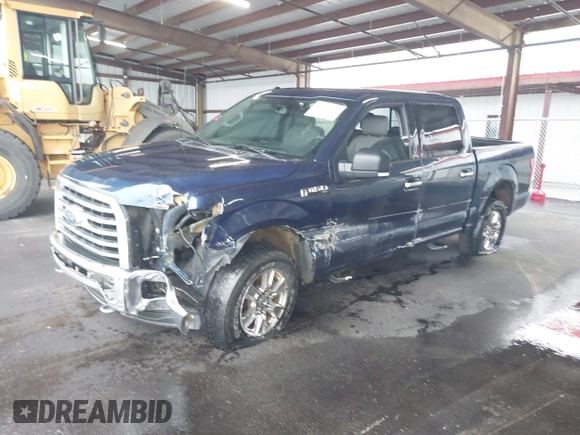 2017 Ford F-150 XL with VIN 1FTEW1EF5HKC01979, listed as a IAAI auction lot 41942328 with 141,536 mi miles. Bid and sale history available at carsss.com. Image 17.