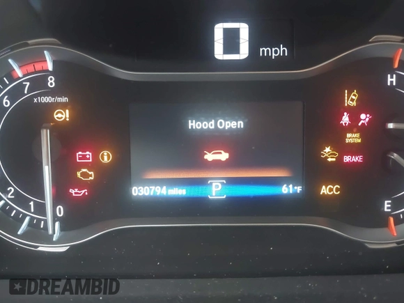 2021 Honda Ridgeline Sport with VIN 5FPYK3F19MB017134, listed as a IAAI auction lot 41942440 with 30,794 mi miles and . Bid and sale history available at DreamBid. Image 15.