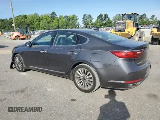 2017 Kia Cadenza Premium z VIN KNALC4J19H5080624, wystawiony jako Copart lot #59275114 z przebiegiem 60 687 mil mil oraz Szkody całkowita. Historia ofert i sprzedaży dostępna na DreamBid. Obrazek 2.