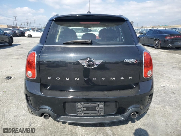 2014 MINI Cooper Countryman S with VIN WMWZC3C52EWT01281, listed as a Copart auction lot 44225455 with 57,463 mi miles and Salvage Title. Bid and sale history available at carsss.com. Image 6.