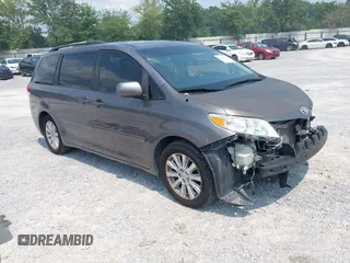 2011 Toyota Sienna XLE with VIN 5TDDK3DC7BS002538, listed as a IAAI auction lot 42385087 with 235,415 mi miles and . Bid and sale history available at DreamBid. Image 1.
