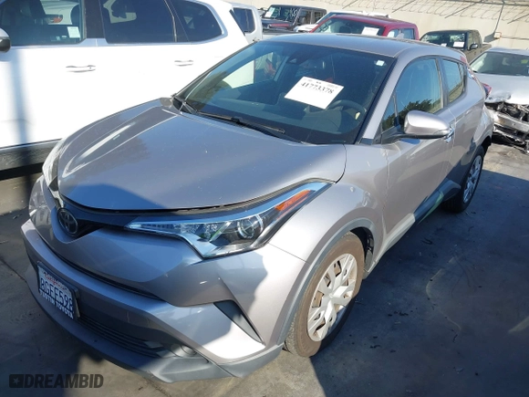 2019 Toyota C-HR XLE with VIN JTNKHMBX2K1028748, listed as a IAAI auction lot 41773378 with 47,686 mi miles. Bid and sale history available at carsss.com. Image 23.