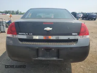 2008 Chevrolet Impala LS with VIN 2G1WB58KX89206766, listed as a Copart auction lot 60416895 with 189,415 mi miles and Salvage title. Bid and sale history available at DreamBid. Image 6.