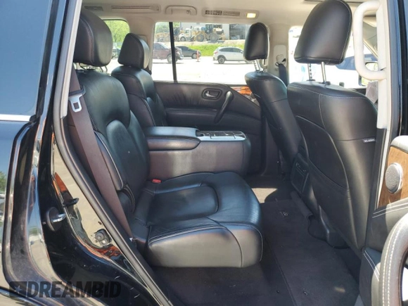2017 Infiniti QX80 with VIN JN8AZ2NEXH9151613, listed as a Copart auction lot 55811025 with 286,125 mi miles and Salvage title. Bid and sale history available at DreamBid. Image 11.
