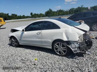 2007 Mercedes-Benz CLK-Class 3.5L with VIN WDBTJ56H97F207156, listed as a Copart auction lot 51802475 with 187,165 mi miles and Salvage Title. Bid and sale history available at carsss.com. Image 2.