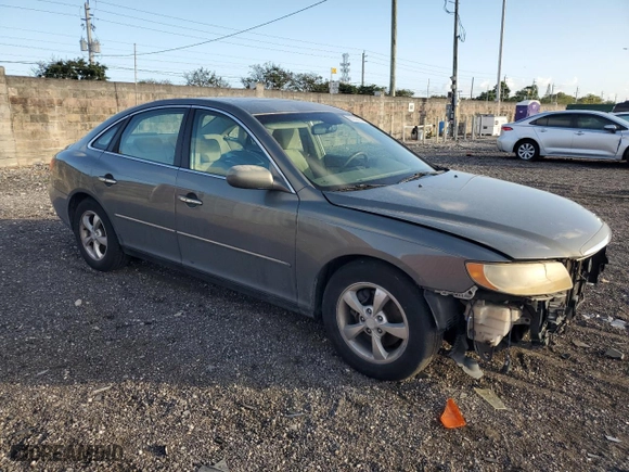 2007 Hyundai Azera SE with VIN KMHFC46F97A186299, listed as a Copart auction lot 85229034 with 112,180 mi miles and Non Repairable. Bid and sale history available at carsss.com. Image 4.