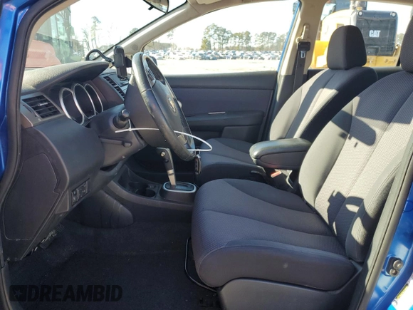 2009 Nissan Versa 1.8 SL with VIN 3N1BC13E69L407515, listed as a Copart auction lot 42767375 with 134,489 mi miles and Salvage Title. Bid and sale history available at carsss.com. Image 7.