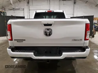 2020 Ram 1500 Big Horn with VIN 1C6RRFBG9LN290053, listed as a Copart auction lot 81837844 with 75,010 mi miles and Clean Title. Bid and sale history available at carsss.com. Image 6.