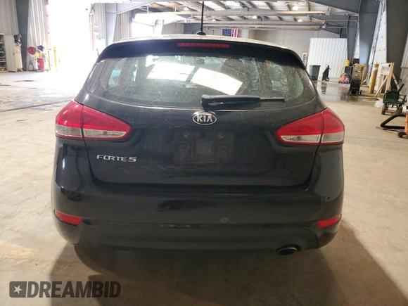 2017 Kia Forte LX with VIN KNAFK5A86H5672100, listed as a Copart auction lot 55101985 with 111,739 mi miles and Salvage Title. Bid and sale history available at carsss.com. Image 6.