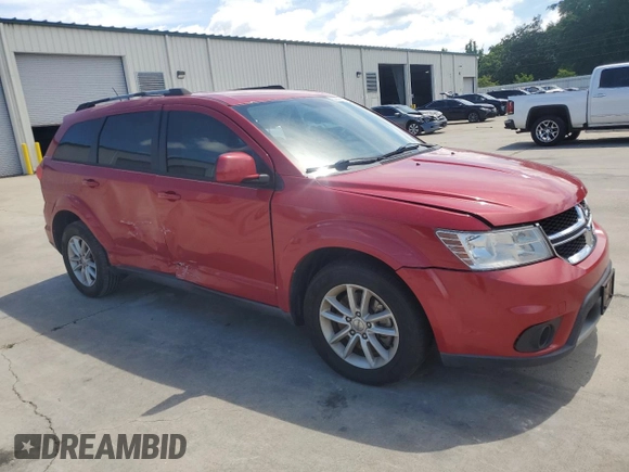 2017 Dodge Journey SXT with VIN 3C4PDCBG3HT534381, listed as a Copart auction lot 56595905 with 174,167 mi miles and Salvage title. Bid and sale history available at DreamBid. Image 4.
