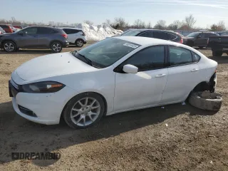 2013 Dodge Dart Rallye with VIN 1C3CDFBH0DD156629, listed as a Copart auction lot 48814425 with 185,930 mi miles and Clean Title. Bid and sale history available at carsss.com. Image 1.