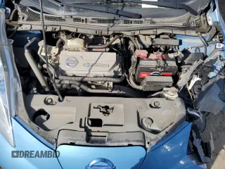 2011 Nissan LEAF SL with VIN JN1AZ0CP3BT000582, listed as a Copart auction lot 42236045 with 0 mi miles and Clean Title. Bid and sale history available at carsss.com. Image 11.