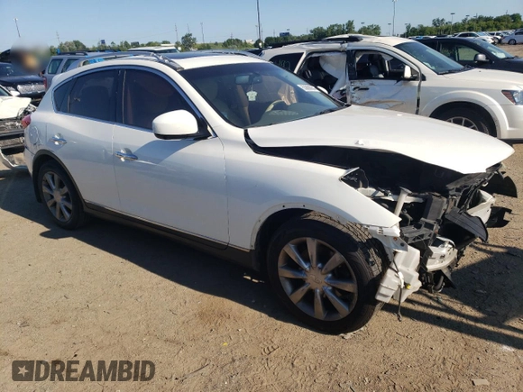 2011 Infiniti EX Journey with VIN JN1AJ0HR0BM850388, listed as a Copart auction lot 63888664 with 158,350 mi miles and Clean Title. Bid and sale history available at carsss.com. Image 4.