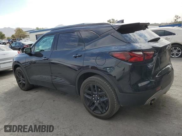 2021 Chevrolet Blazer LT with VIN 3GNKBDR40MS539126, listed as a Copart auction lot 76137134 with 87,550 mi miles and Salvage title. Bid and sale history available at DreamBid. Image 2.