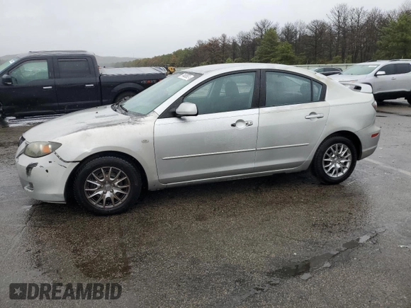 2008 Mazda 3 i Sport with VIN JM1BK12F681821233, listed as a Copart auction lot 74400624 with 142,054 mi miles and Non Repairable. Bid and sale history available at DreamBid. Image 1.
