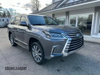 2017 Lexus LX with VIN JTJHY7AX2H4237655, listed as a Copart auction lot 43408635 with 120,892 mi miles and Clean Title. Bid and sale history available at carsss.com. Image 1.