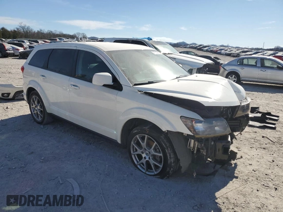 2019 Dodge Journey GT with VIN 3C4PDCEG3KT680332, listed as a Copart auction lot 47039265 with 125,559 mi miles and Salvage title. Bid and sale history available at DreamBid. Image 4.