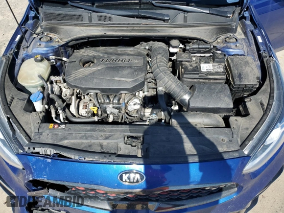 2021 Kia Forte GT with VIN 3KPF44AC4ME279173, listed as a Copart auction lot 49910305 with 70,657 mi miles and Salvage Title. Bid and sale history available at carsss.com. Image 12.