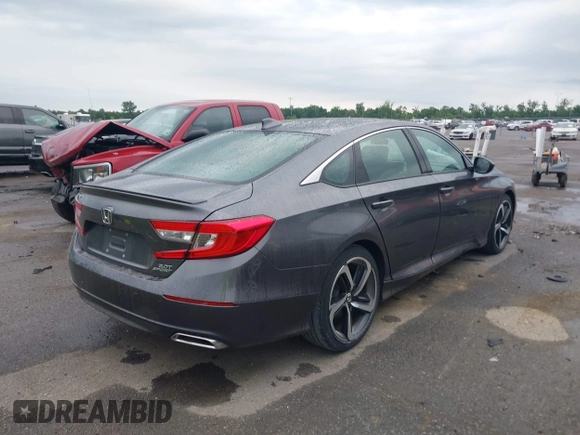 2019 Honda Accord Sport with VIN 1HGCV2F3XKA002879, listed as a IAAI auction lot 42308478 with 49,315 mi miles and . Bid and sale history available at DreamBid. Image 4.