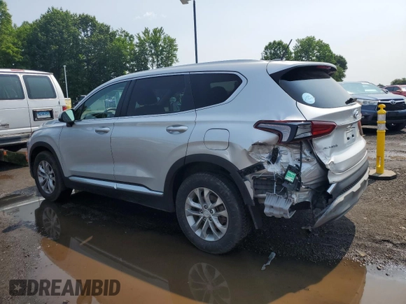 2019 Hyundai Santa Fe SE z VIN 5NMS2CAD8KH116779, wystawiony jako Copart lot #60212995 z przebiegiem 86 094 mil mil oraz Szkoda całkowita • Salvage title. Historia ofert i sprzedaży dostępna na DreamBid. Obrazek 2.