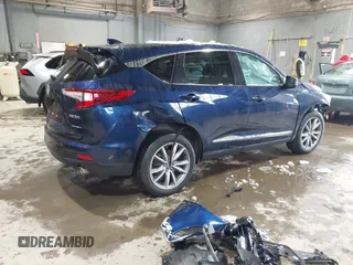 2021 Acura RDX w/Technology Package with VIN 5J8TC2H57ML007176, listed as a IAAI auction lot 41554086 with 42,335 mi miles. Bid and sale history available at carsss.com. Image 4.