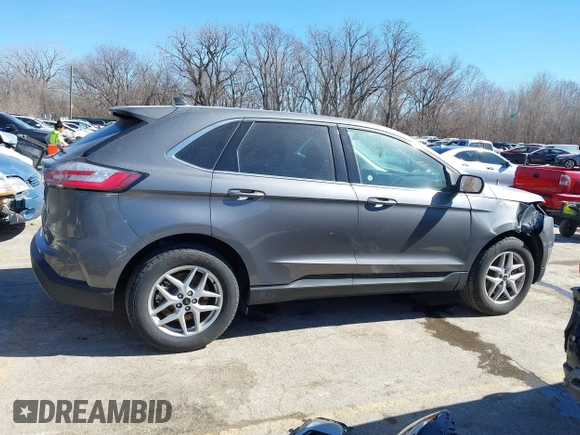 2024 Ford Edge SEL with VIN 2FMPK4J92RBA76551, listed as a IAAI auction lot 41692827 with 27,376 mi miles. Bid and sale history available at carsss.com. Image 14.