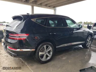 2021 Genesis GV80 Advanced + with VIN KMUHCESC7MU052378, listed as a Copart auction lot 72432784 with 48,231 mi miles and Non Repairable. Bid and sale history available at carsss.com. Image 3.