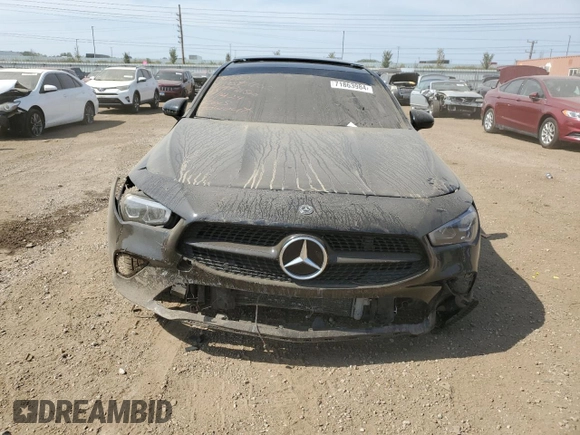 2021 Mercedes-Benz CLA with VIN W1K5J4HB0MN148678, listed as a Copart auction lot 71863984 with 115,939 mi miles and Salvage Title. Bid and sale history available at carsss.com. Image 5.