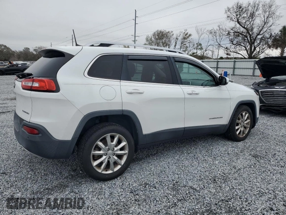 2017 Jeep Cherokee Limited with VIN 1C4PJLDS5HW642781, listed as a Copart auction lot 42055575 with 99,464 mi miles and Salvage Title. Bid and sale history available at carsss.com. Image 3.