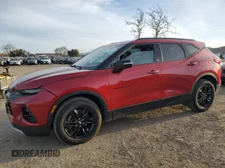 2021 Chevrolet Blazer LT z VIN 3GNKBJRS0MS522923, wystawiony jako Copart lot #45695175 z przebiegiem 60 613 mil mil oraz Szkoda całkowita • Salvage title. Historia ofert i sprzedaży dostępna na DreamBid. Obrazek 1.