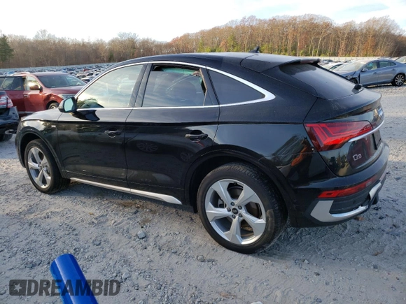 2024 Audi Q5 Sportback S line Prestige with VIN WA16AAFY7R2047970, listed as a Copart auction lot 78862604 with 13,186 mi miles and Salvage title. Bid and sale history available at DreamBid. Image 2.