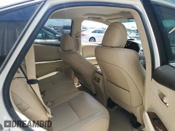 2013 Lexus RX 350 with VIN 2T2ZK1BA6DC105274, listed as a Copart auction lot 54361255 with Not Provided miles and Salvage Title. Bid and sale history available at DreamBid. Image 11.