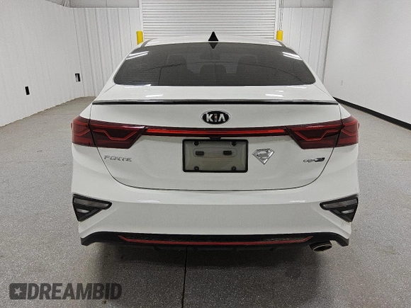 2021 Kia Forte GT-Line with VIN 3KPF34AD3ME301790, listed as a Copart auction lot 46213255 with 5,755 mi miles and Clean Title. Bid and sale history available at carsss.com. Image 6.