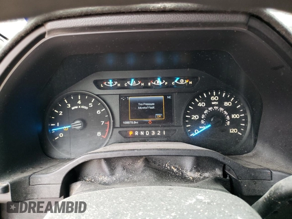 2016 Ford F-150 XL with VIN 1FTEX1C89GFB01148, listed as a Copart auction lot 41843375 with 109,875 mi miles and Salvage Title. Bid and sale history available at carsss.com. Image 9.