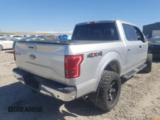 2015 Ford F-150 XLT with VIN 1FTEW1EP8FFB41422, listed as a Copart auction lot 50706865 with 191,013 mi miles and Salvage title. Bid and sale history available at DreamBid. Image 3.
