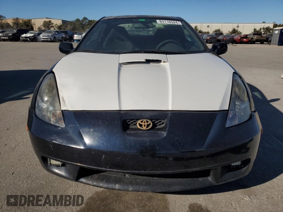 2002 Toyota Celica GT with VIN JTDDR32T320128879, listed as a Copart auction lot 83116524 with 222,315 mi miles and Clean Title. Bid and sale history available at carsss.com. Image 5.