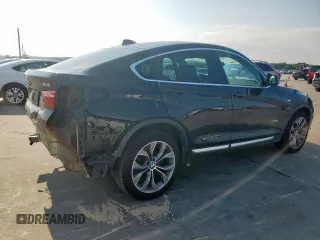 2015 BMW X4 xDrive28i with VIN 5UXXW3C52F0M87621, listed as a Copart auction lot 59176505 with 163,727 mi miles and Salvage title. Bid and sale history available at DreamBid. Image 3.