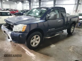 2007 Nissan Titan SE with VIN 1N6BA06B67N239481, listed as a Copart auction lot 44546335 with 189,911 mi miles and Salvage title. Bid and sale history available at DreamBid. Image 1.
