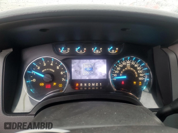 2012 Ford F-150 XL with VIN 1FTEW1CM5CFC97065, listed as a Copart auction lot 86583344 with 147,583 mi miles and Salvage Title. Bid and sale history available at carsss.com. Image 9.