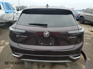 2021 Buick Envision Avenir with VIN LRBFZSR42MD091402, listed as a Copart auction lot 86379404 with 50,489 mi miles and Salvage Title. Bid and sale history available at carsss.com. Image 6.